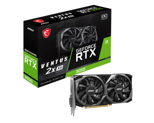 MSI GeForce RTX 3050 VENTUS 2X XS 8G OC videókártya