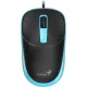 Genius DX-123  optikai USB egér fekete-kék