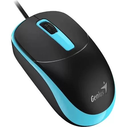 Genius DX-123  optikai USB egér fekete-kék