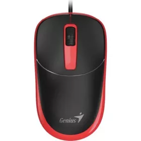 Genius DX-123  optikai USB egér fekete-piros