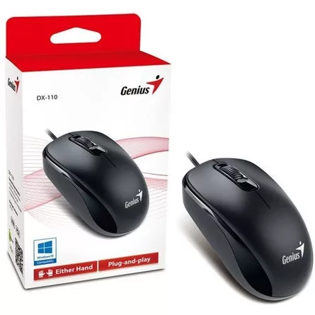 Genius DX-110 optikai USB egér fekete