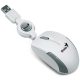 Genius MicroTraveler v2 USB fehér notebook egér