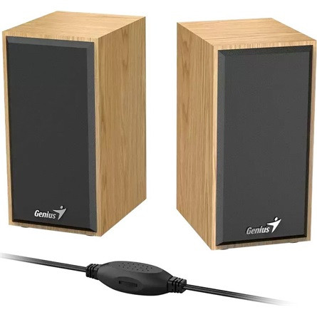 GENIUS SP-HF180 Pine Wood  USB táp (világos fa)