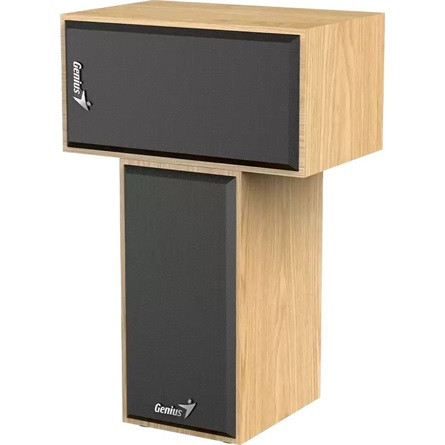 GENIUS SP-HF180 Pine Wood  USB táp (világos fa)