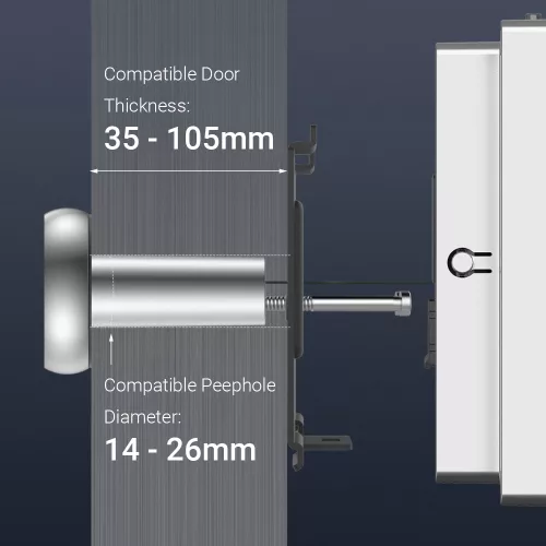 EZVIZ HP2 Okos kukucskáló ajtócsengő