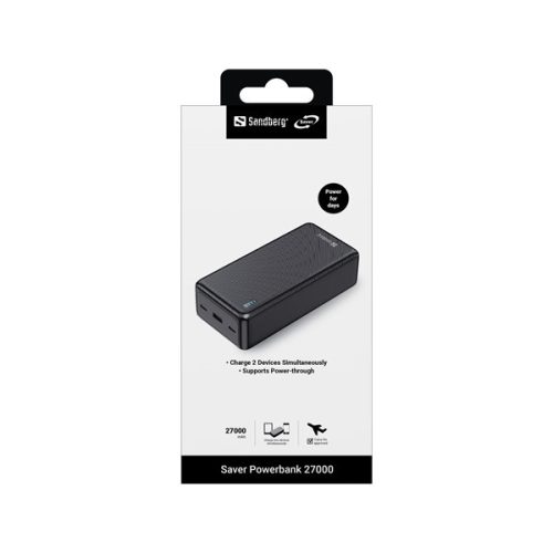 Sandberg Akkubank - Saver Powerbank 27000