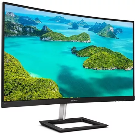 PHILIPS Ívelt VA monitor 31.5" 322E1C, 1920x1080, 16:9, 250cd/m2, 4ms, VGA/HDMI/DisplayPort