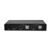 LINDY 2 Port HDMI 4K60, USB 2.0 & Audio KVM Switch