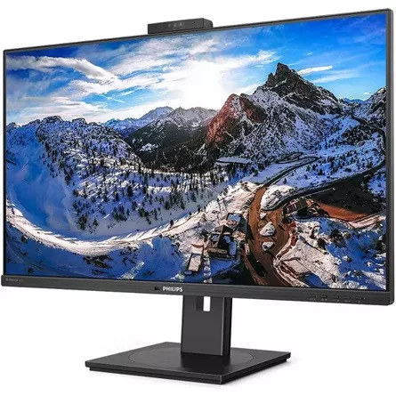 PHILIPS IPS monitor 31.5" 329P1H, 3840x2160, 16:9, 350cd/m2, 4ms, USB-C/4xUSB/DP/2xHDMI/LAN, hangszóró&webkamera