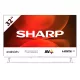 SHARP 32FH2EW 32"/80cm HD Android LED TV, 1366x768, 3xHDMI/2xUSB, Fehér