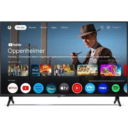 SHARP 32GF2265E 32"/80cm HD Ready Google TV, 1366x768, 2xHDMI/2xUSB