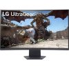 LG 32GS60QC-B UltraGear 31.5" ívelt VA LED gaming monitor fekete 180Hz FreeSync