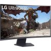 LG 32GS60QC-B UltraGear 31.5" ívelt VA LED gaming monitor fekete 180Hz FreeSync