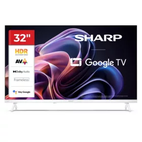   SHARP 32HF2265EW 32"/80cm HD Ready LED Google TV, 1366x768, 3xHDMI/2xUSB, Fehér
