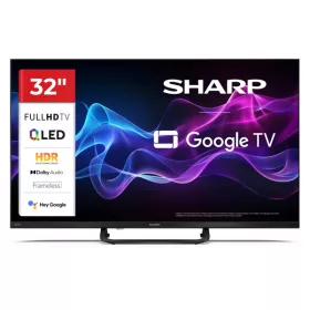   SHARP 32HF3865E 32"/80cm Full HD QLED Google TV, 1920x1080, 3xHDMI/2xUSB