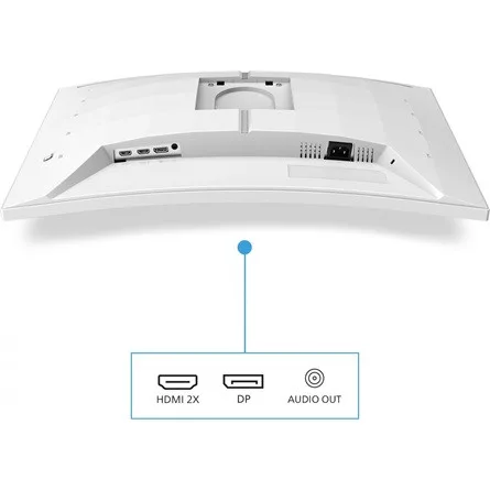 PHI MON PHILIPS VA Ívelt Gaming monitor 31,5" 32M2C5501, 2560x1440, 16:9, 300cd/m2, 1ms, 2xHDMI/DisplayPort, 180Hz