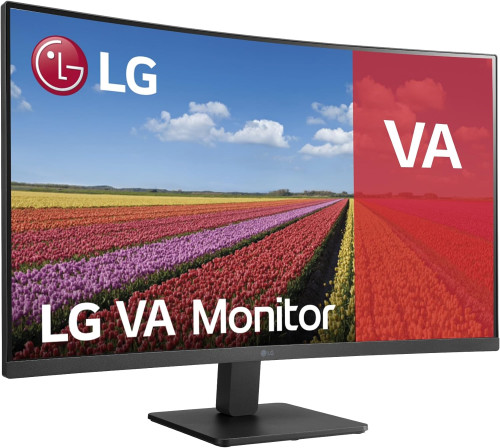 LG 32" 32MR50C-B FHD Ívelt Monitor AMD FreeSync™ technológiával