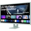 LG 32SR50F-G 31.5" IPS LED smart monitor szürke