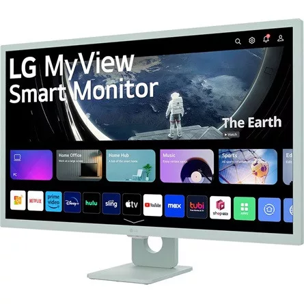 LG 32SR50F-G 31.5" IPS LED smart monitor szürke