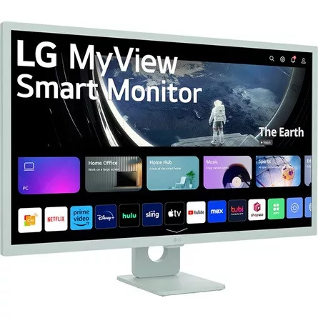 LG 32SR50F-G 31.5" IPS LED smart monitor szürke