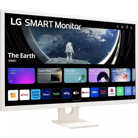 LG 32SR50F-G 31.5" IPS LED smart monitor szürke