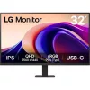 LG 32U631A-B 31.5" IPS LED monitor fekete 100Hz (USB-C: 15W)