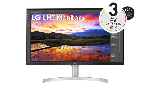 LG 32UN650P-W 31.5” 4K UHD monitor HDR 10-zel