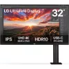 LG 32UN880K-B UltraFine 31.5" IPS LED monitor fekete (USB-C: 60W)