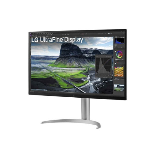 LG Monitor 32" - 32UQ850V-W (IPS; 16:9; 4K 3840x2160; 5ms; 400cd; 60Hz; HDMIx2; DP; USB-C; FreeSync, Spkr, Pivot)