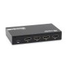 Equip HDMI Switch - 332725 (3x Bemenet, 1x Kimenet, USB tápellátás, aluminium, fekete)