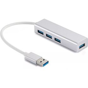 Sandberg Saver 4-portos USB3.0 hub ezüst