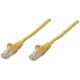 Manhattan Kábel - U/UTP Patch (RJ45 to RJ45, Cat6, 1m, Sárga)
