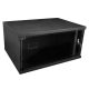 S-Link Rackszekrény - 4U 19" fali kivitel (190x530x400mm, Flatpack, fekete)