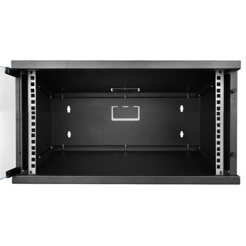 S-Link Rackszekrény - 4U 19" fali kivitel (190x530x400mm, Flatpack, fekete)