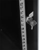 S-Link Rackszekrény - 4U 19" fali kivitel (190x530x400mm, Flatpack, fekete)