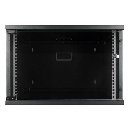 S-Link Rackszekrény - 7U 19" fali kivitel (320x530x400mm, Flatpack, fekete)