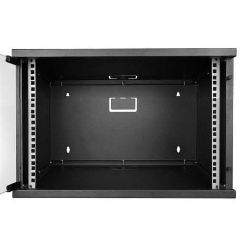 S-Link Rackszekrény - 7U 19" fali kivitel (320x530x400mm, Flatpack, fekete)