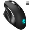 Everest Gamer Egér - SM-W76X-HURRY  (1600 DPI, 6 gomb, optikai, fekete, LED)