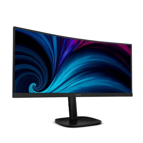 PHI MON PHILIPS Ívelt VA monitor 34" 34B2U3600C, 3440x1440, 21:9, 4ms, 300cd/m2, DisplayPort/HDMI/USB-C, áll. mag.