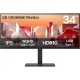 LG 34BA75QE-B UltraWide 34" ívelt IPS LED gaming monitor fekete