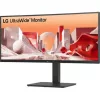 LG 34BA75QE-B UltraWide 34" ívelt IPS LED gaming monitor fekete