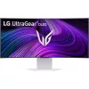LG UltraGear 34GX90SA 34" ívelt OLED smart gaming monitor fehér 240Hz G-Sync / FreeSync Premium