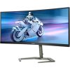 Philips Evnia 5000 34M1C5500VA 34" ívelt VA LED gaming monitor szürke 165Hz FreeSync Premium