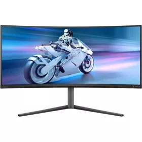   Philips EVNIA Ívelt Gaming OLED monitor 34", 34M2C6500/00 3440x1440, 21:9, 0,03ms, 2xHDMI/DP/4xUSB, áll. mag., Ambiglow