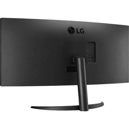 LG 34WR50QK-B 34" ívelt VA LED monitor fekete 100Hz