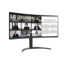 LG 34" 34WR55QK-B ívelt UltraWide™ 21:9 WQHD monitor