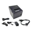 Equip Thermo blokknyomtató - 351003 (80mm, hőpapíros, auto-cutter, USB/Ethernet/Serial/pénztárfiók csatlakozó, fekete)