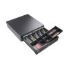 Equip Pénztárfiók - 351010 (4 db papírpénz + 8 db aprópénz tároló(eltávolítható), RJ11, fekete)