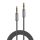 LINDY 0.5M 3.5MM AUDIO kábel, CROMO LINE