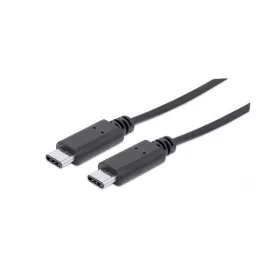 VALUE Manhattan kábel USB 3.1 C - 3.1 C M/M 1m fekete